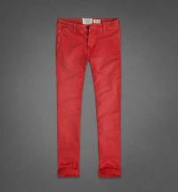 heren abercrombie fitch lang cargo broek watermeloen-rood Outlet Online srpem741